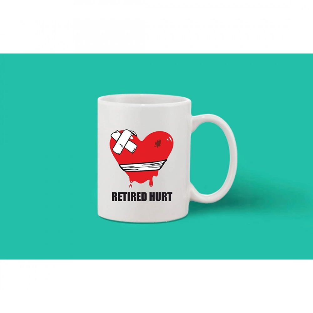Generic Printed Ceramic Coffee Mug - 1 Pieces, White, 11oz - Image 2
