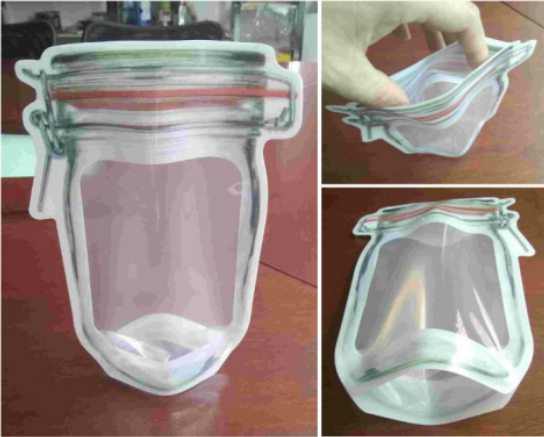 Airtight Food Storage Bag – Reusable Zipper Pouch 500ml | Organivo