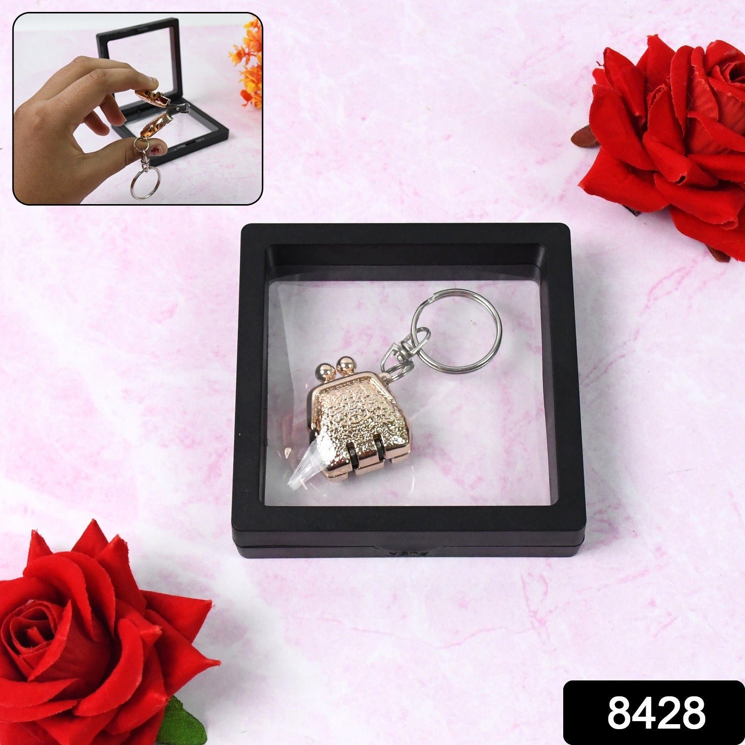 Nail Clipper Keychain – Compact 3D Floating Frame | AuriGlam