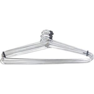 Stainless Steel Cloth Hanger (Set of 12) – Durable & Non-Slip | FreshAura Homeware