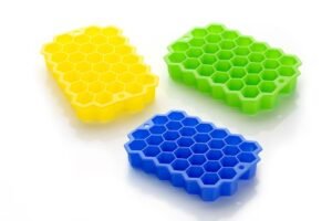 Silicone Ice Cube Tray – 37 Honeycomb Cubes | ChillPour