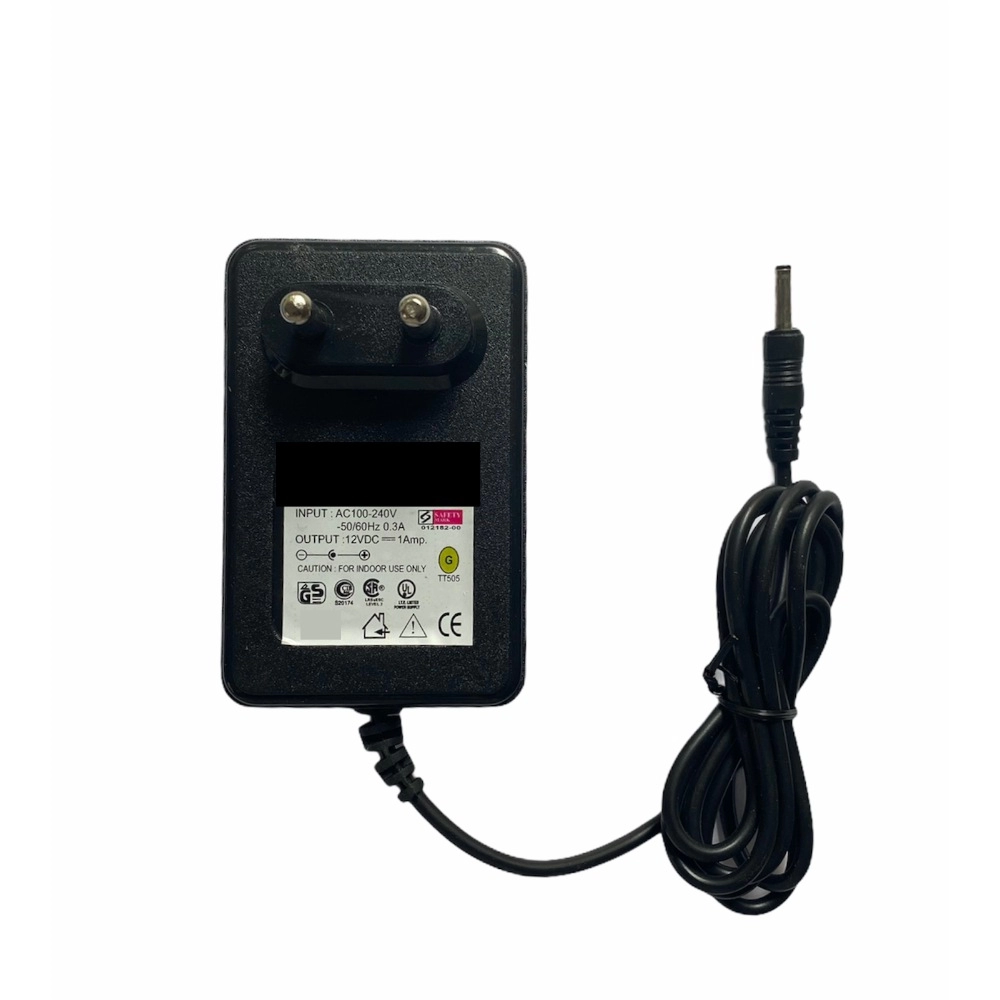 12V 1A Power Adapter, Power Supply AC Input 100 240 V and Output 12V 1A for Set Top Box_DTH Box, CCTV System, Router, Other Electronics And IT Gadgets with Vtech Pin (Black) - Image 2
