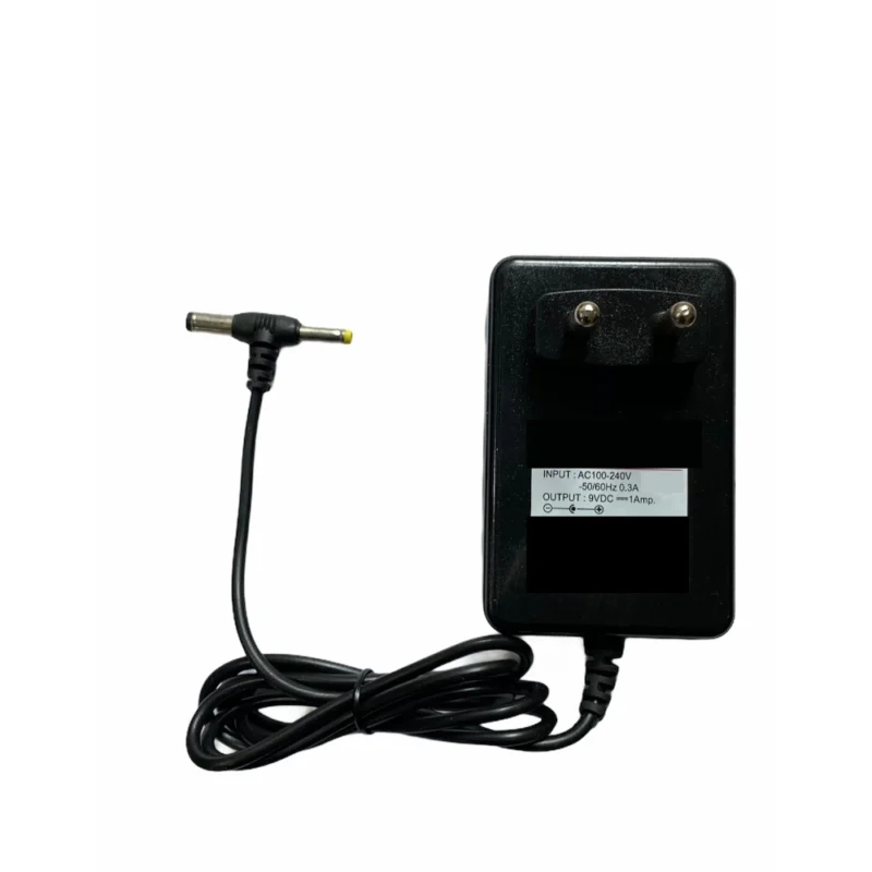 9V 1A Power Adapter, Power Supply AC Input 100 240 V and Output 9V 1A for Set Top Box_DTH Box, CCTV System, Router, Other Electronics And IT Gadgets with DC And Sony Pin (Black)