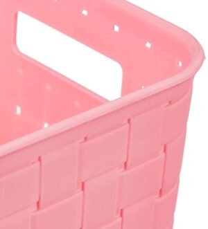Storage Baskets Set – Food-Grade Plastic, Sky Blue | Organivo