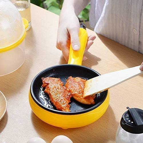 Electric Egg Boiler Frying Pan – 2-in-1 Non-Stick Cooker | Siplix