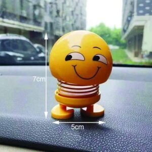 Shaking Head Doll – Smiling Emoticon Figure | Dollovia