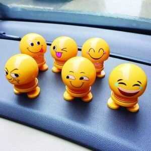 Shaking Head Doll – Smiling Emoticon Figure | Dollovia