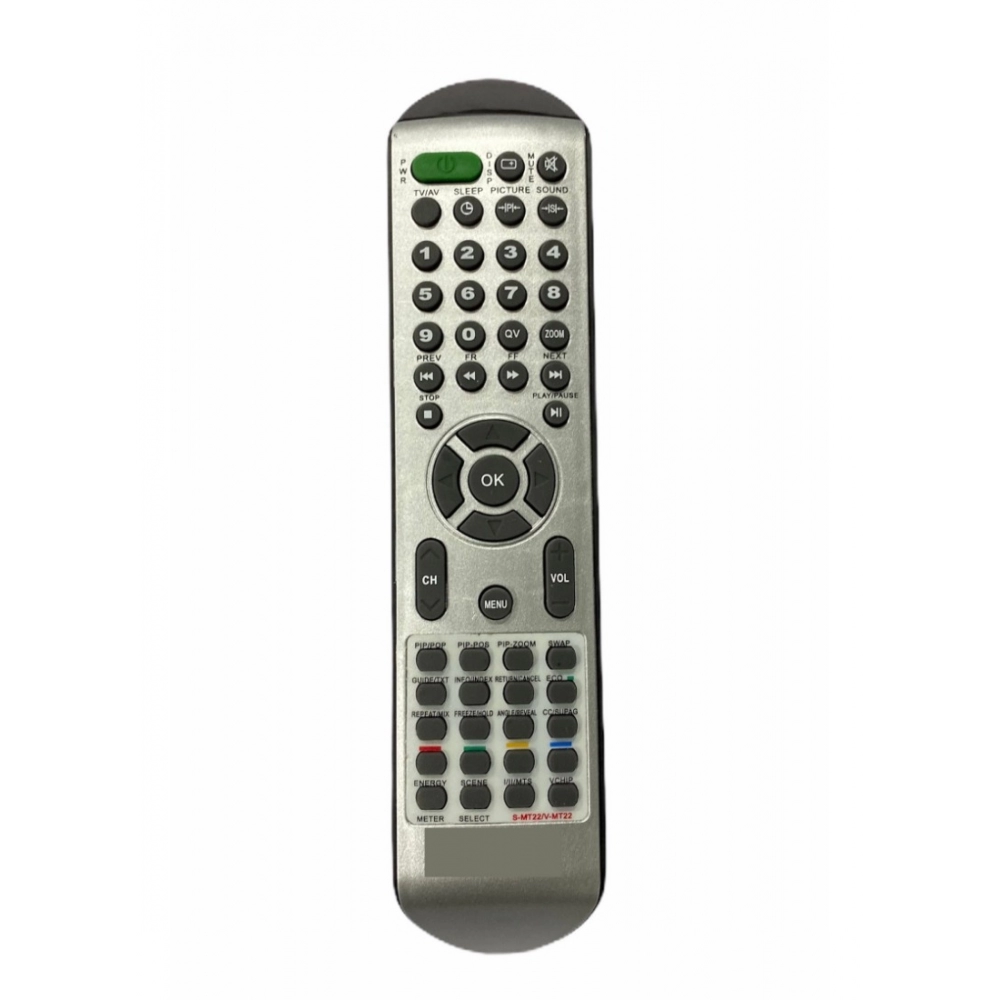 LCD_LED Remote No. Kmt22, Compatible With Koryo LCD_LED Remote Control_Old Remote Functions Must Be Exactly Same (Color:Multi)