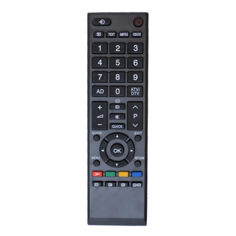 LCD_LED Remote No. 90334, Compatible With Toshiba LCD_LED TV Remote Control_Old Remote Functions Must Be Exactly Same (Color:Multi)