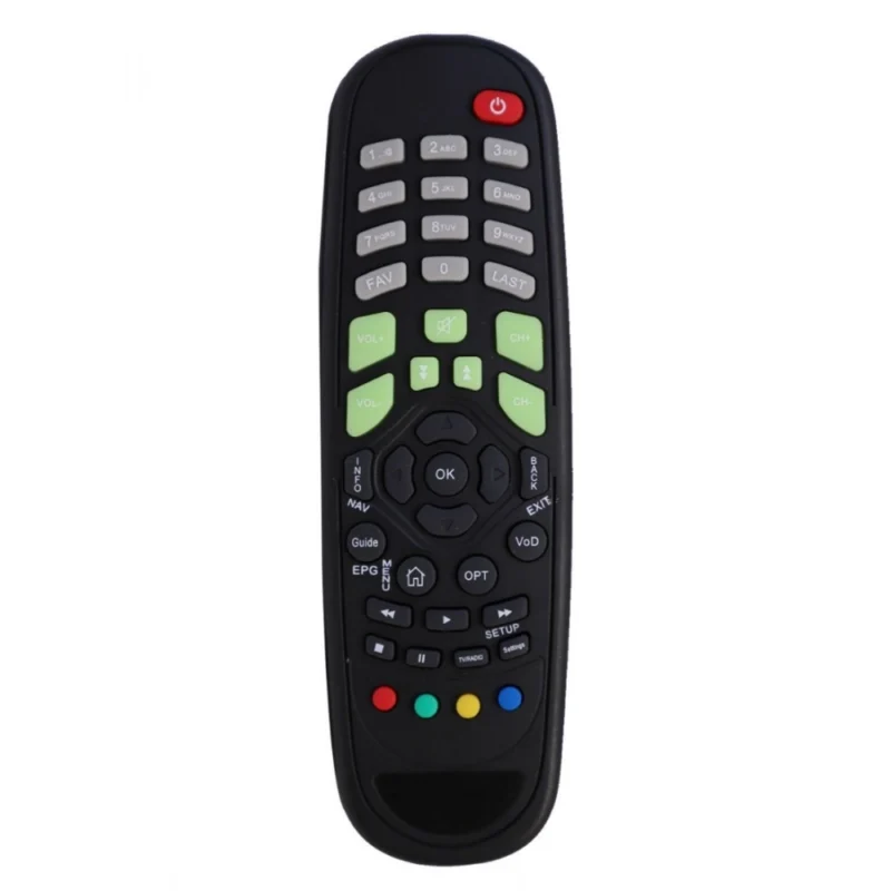 Set Top Box Remote No. STB 03, Compatible With GTPL Set Top Box Remote Control_Old Remote Functions Must Be Exactly Same (Color:Multi)
