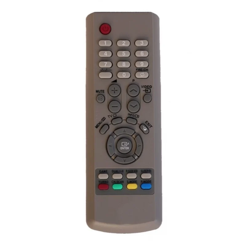 Remote No. Sg58, Compatible With Samsung Crt TV Remote Control_Old Remote Functions Must Be Exactly Same (Color:Multi)