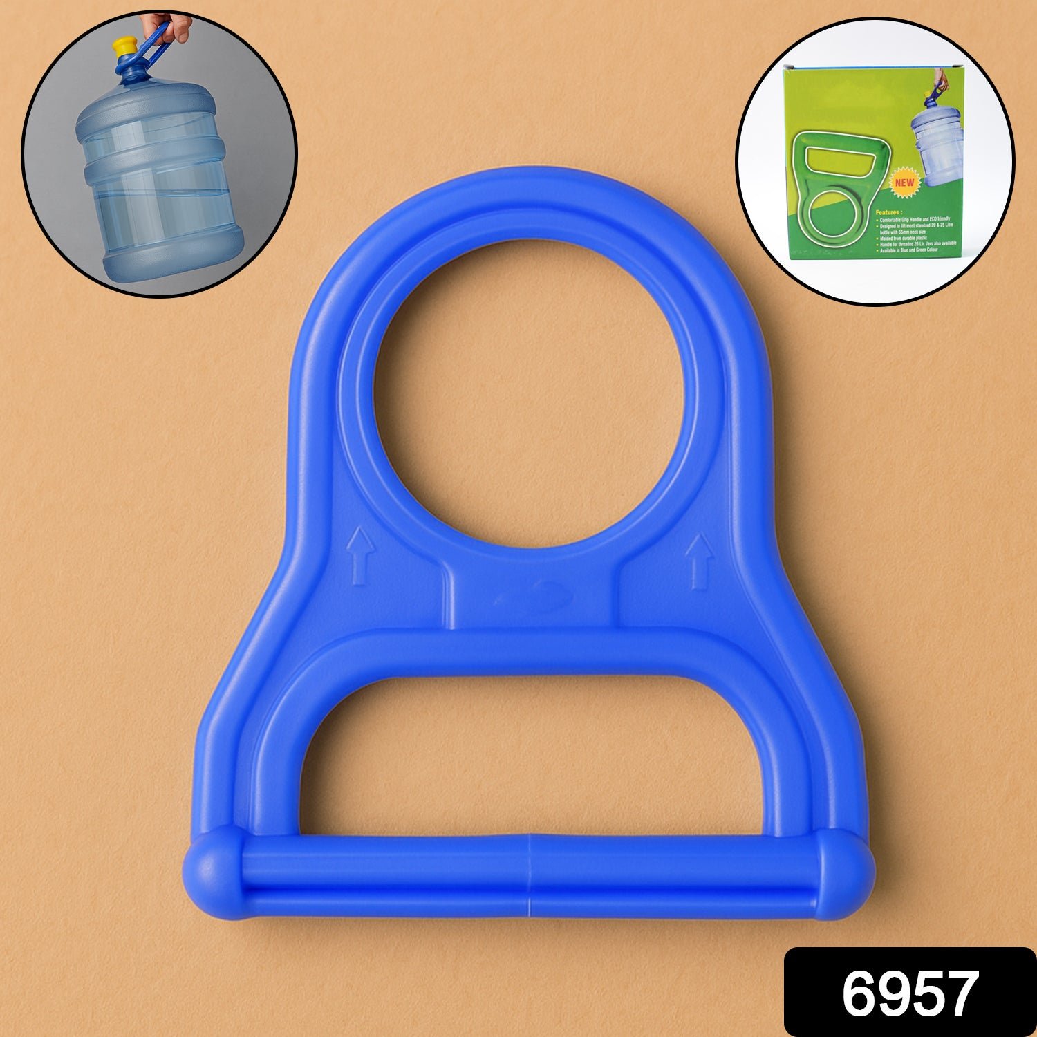 Heavy-Duty Water Bottle Handle – Ergonomic Grip for 20L Cans