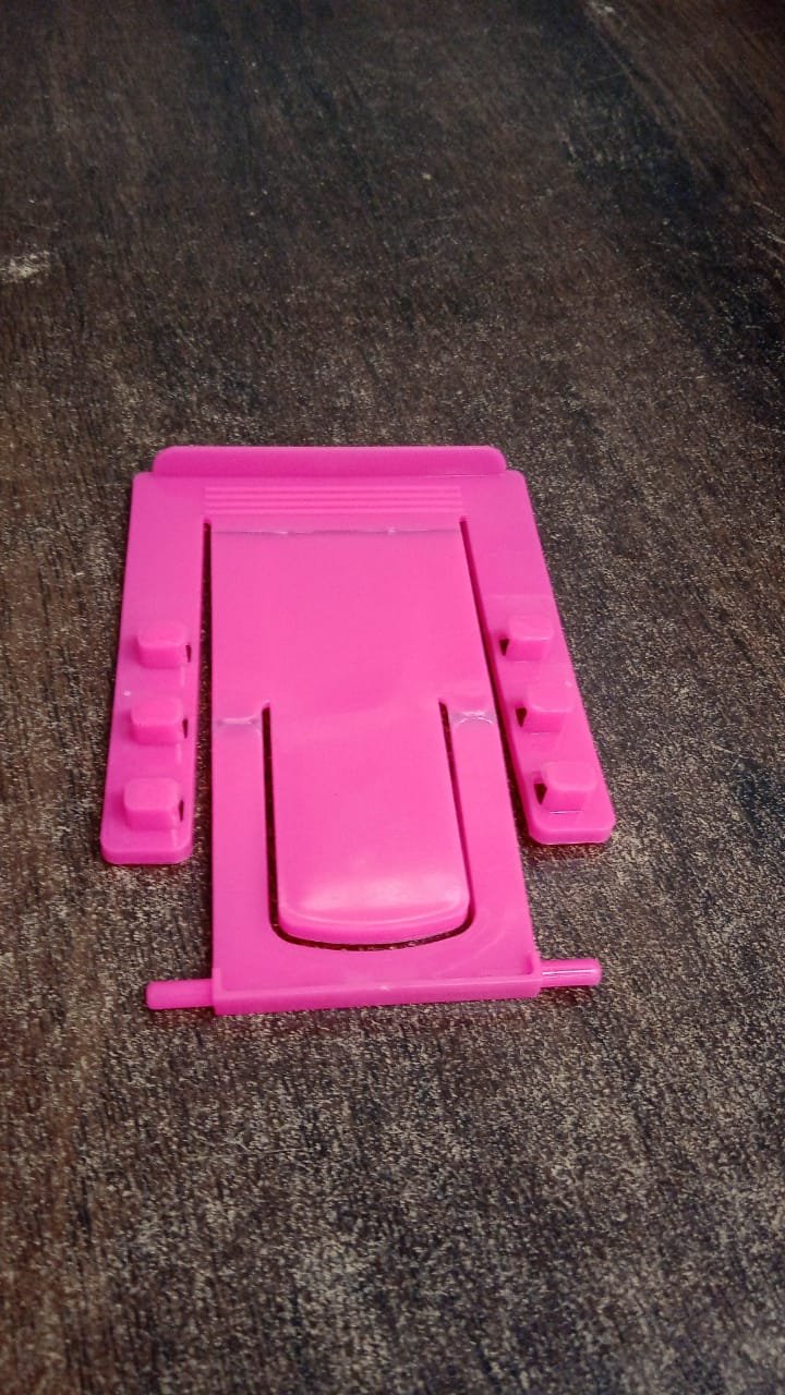 Adjustable Plastic Mobile Phone Stand – Foldable & Portable Holder