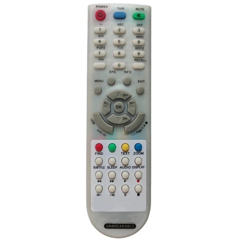 DTH Setup Box Remote, Compatible with MCBS 4000 DTH Set Top Box Remote Control (Exactly Same Remote will Only Work)