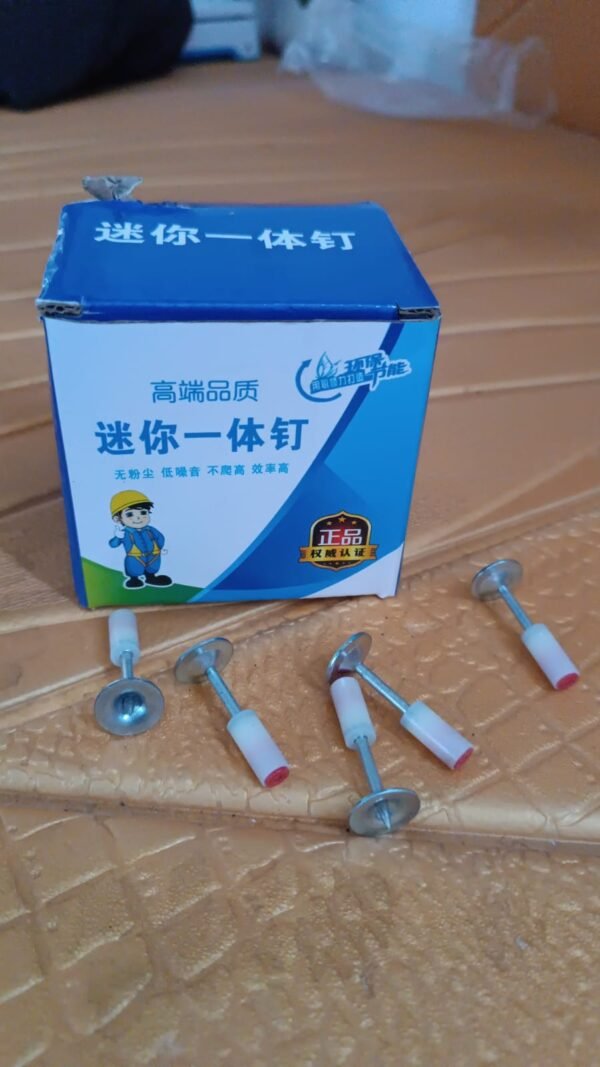Steel Nail Gun Nails – 100 Pcs for Concrete & Wall | BoltForce