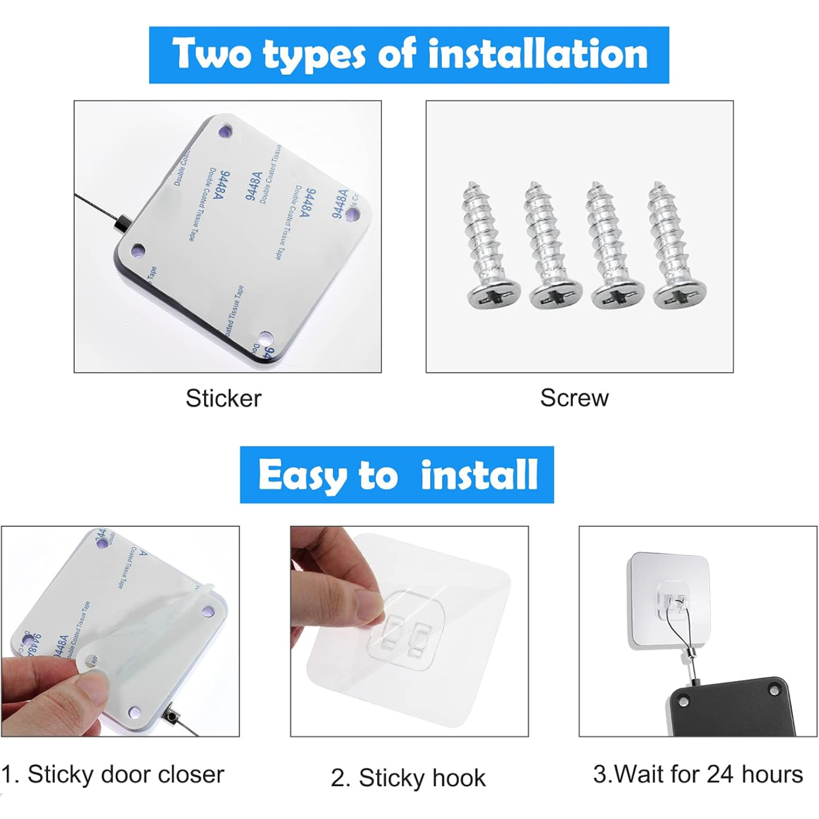 Automatic Door Closer – Punch-Free Sensor for Home | Safelix
