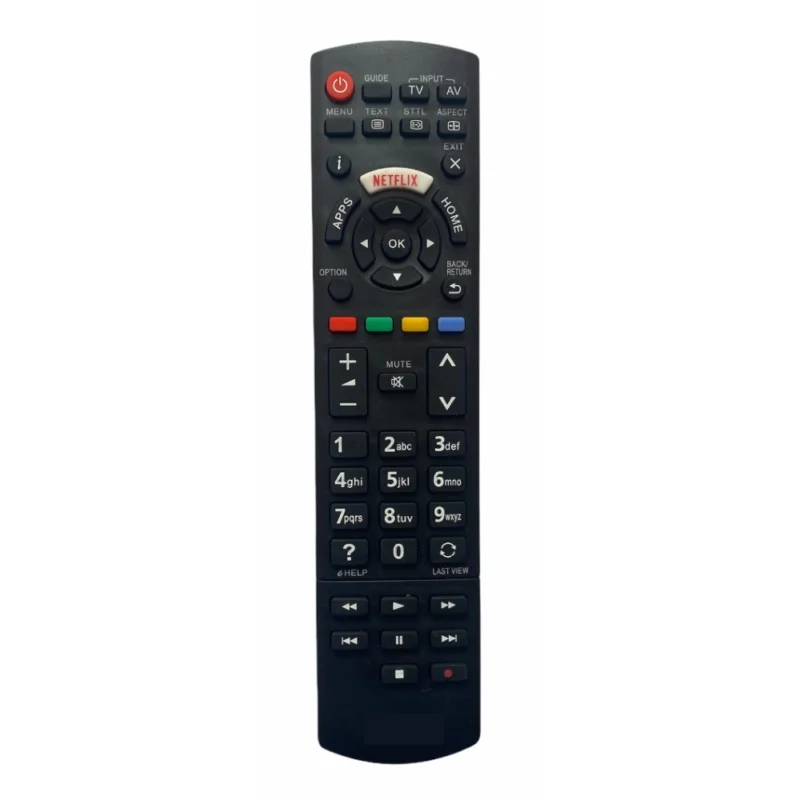 Remote with Netflix Function (No Voice), Compatible with Panasonic Smart TV LCD/LED Remote Control (Exactly Same Remote will Only Work)