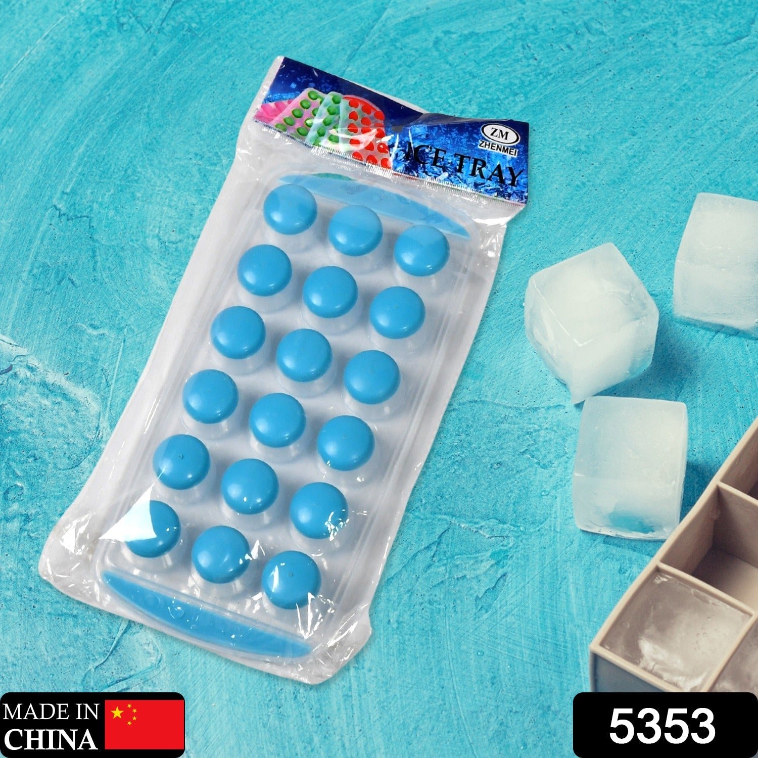 Round Silicone Ice Cube Tray – Smart Push Out Mini Ice | Indo Glow