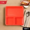 3-Compartment Serving Tray – Mess-Free Meal Organization
