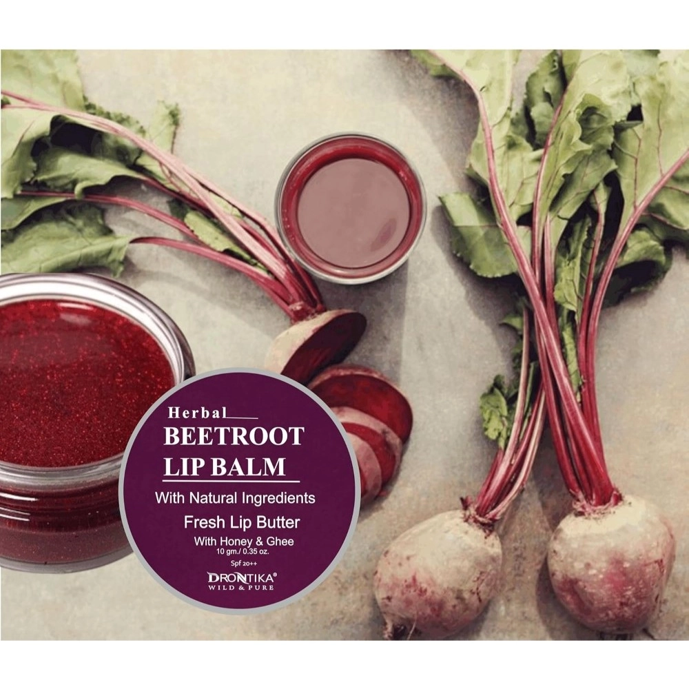 Generic Unisex Herbal Dark And Chapped Lips Beetroot & Rose Lip Balm Pack Of 2 (10gm) - Image 2