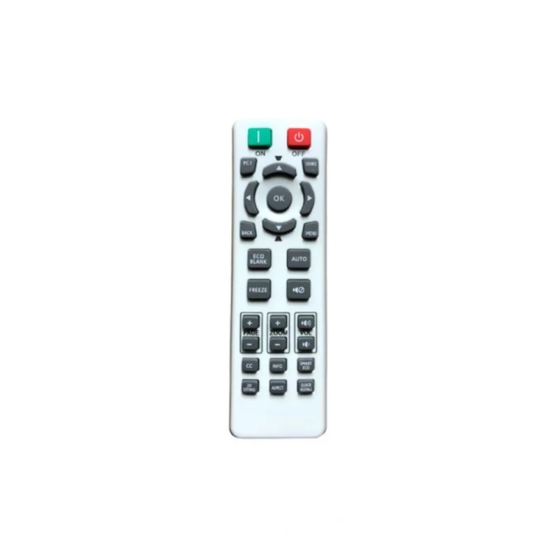 Projector Remote No.1170, Benq Projector Remote (White)
