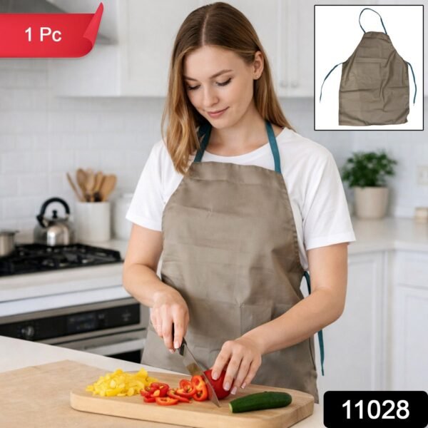 55811028-288Pc-DD_10877-2-Av-Sv Cooking Apron – Full Coverage & Adjustable Multipurpose Kitchen Apron