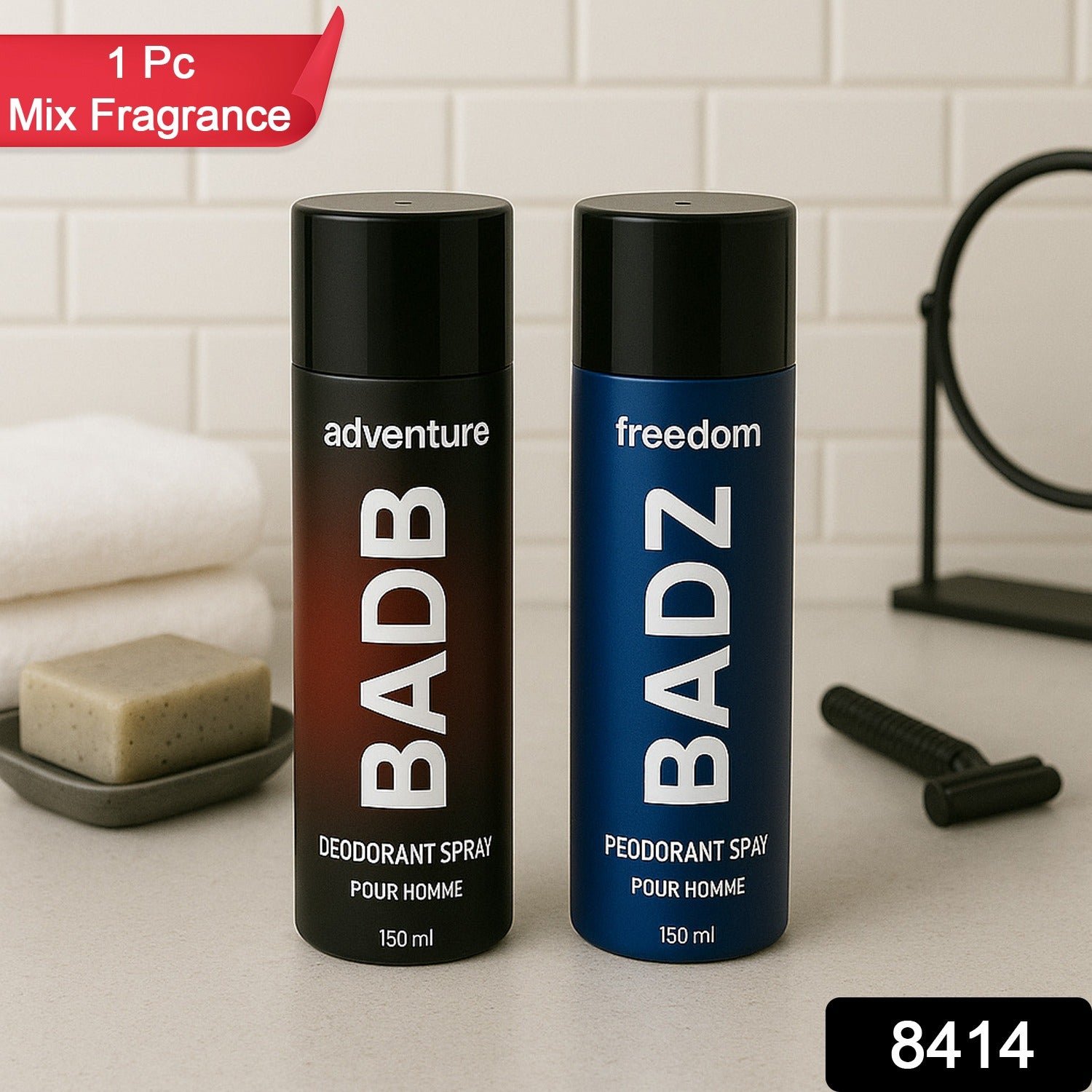 Men’s Deodorant Body Spray 150ml – Long-Lasting Freshness
