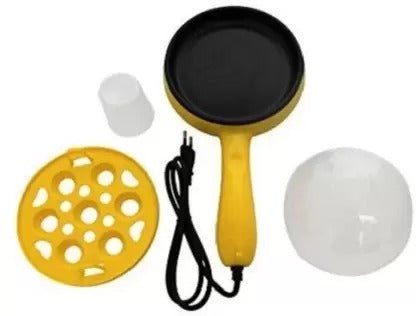 Electric Egg Boiler Frying Pan – 2-in-1 Non-Stick Cooker | Siplix