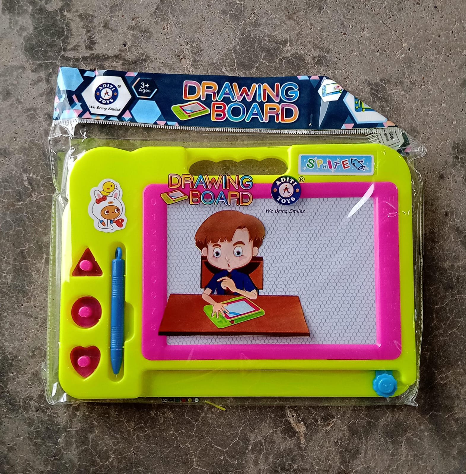 Magnetic Drawing Board – Kids Educational Toy & Magic Slate | Aditi