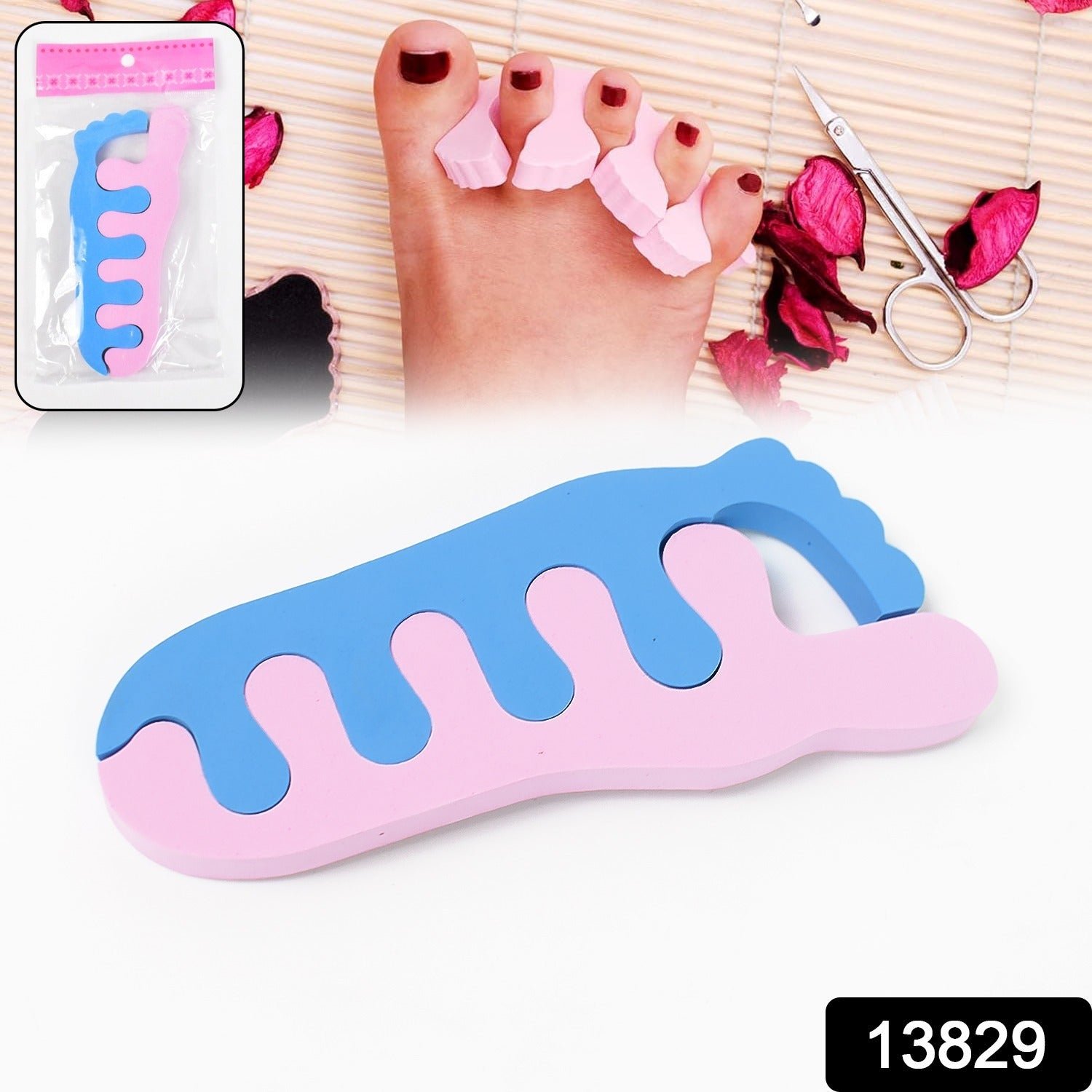 Toe Separators Sponge – Comfort & Alignment Pair | Velvet Wellness
