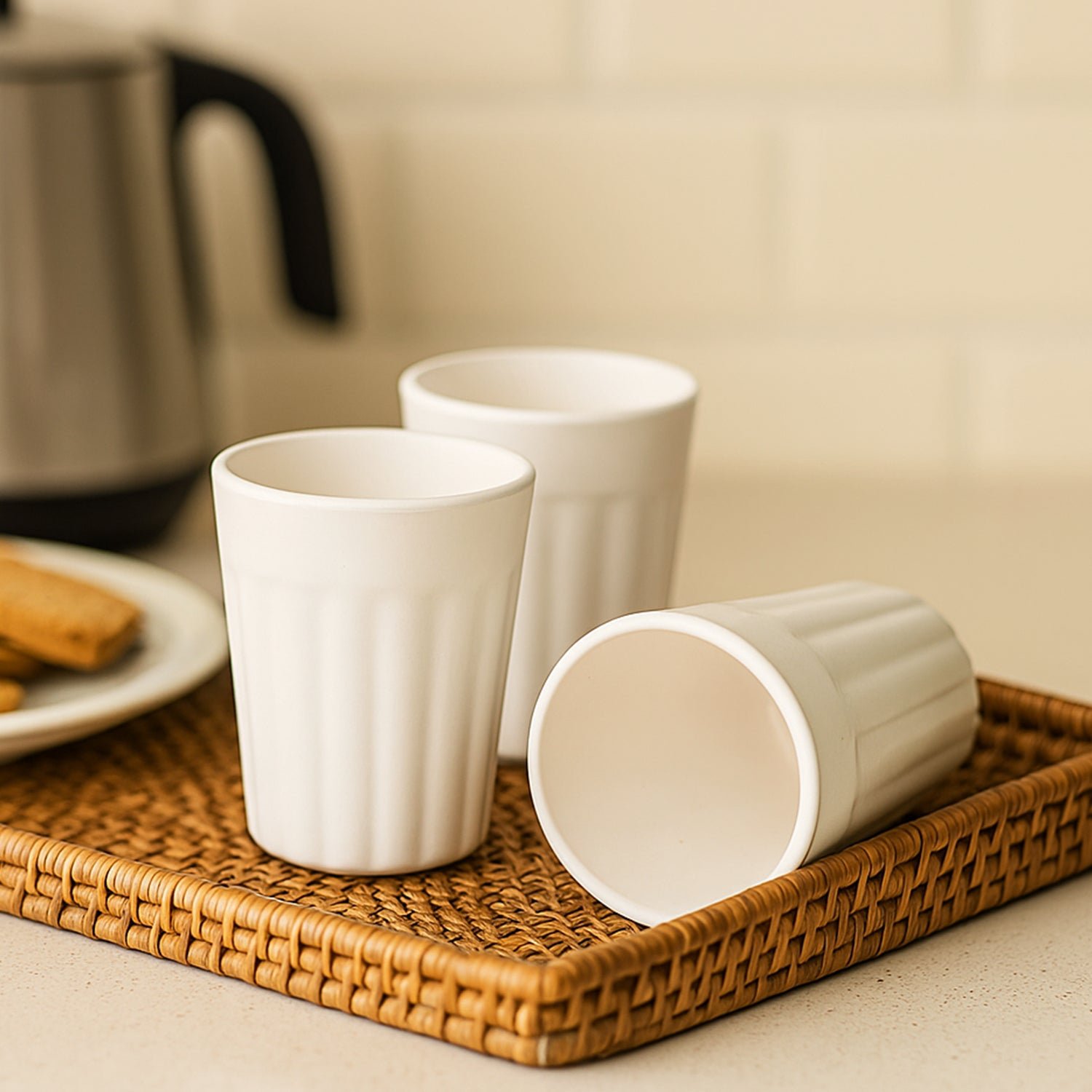 Plastic Coffee & Tea Cups – Reusable & Unbreakable Set | Mug Wala