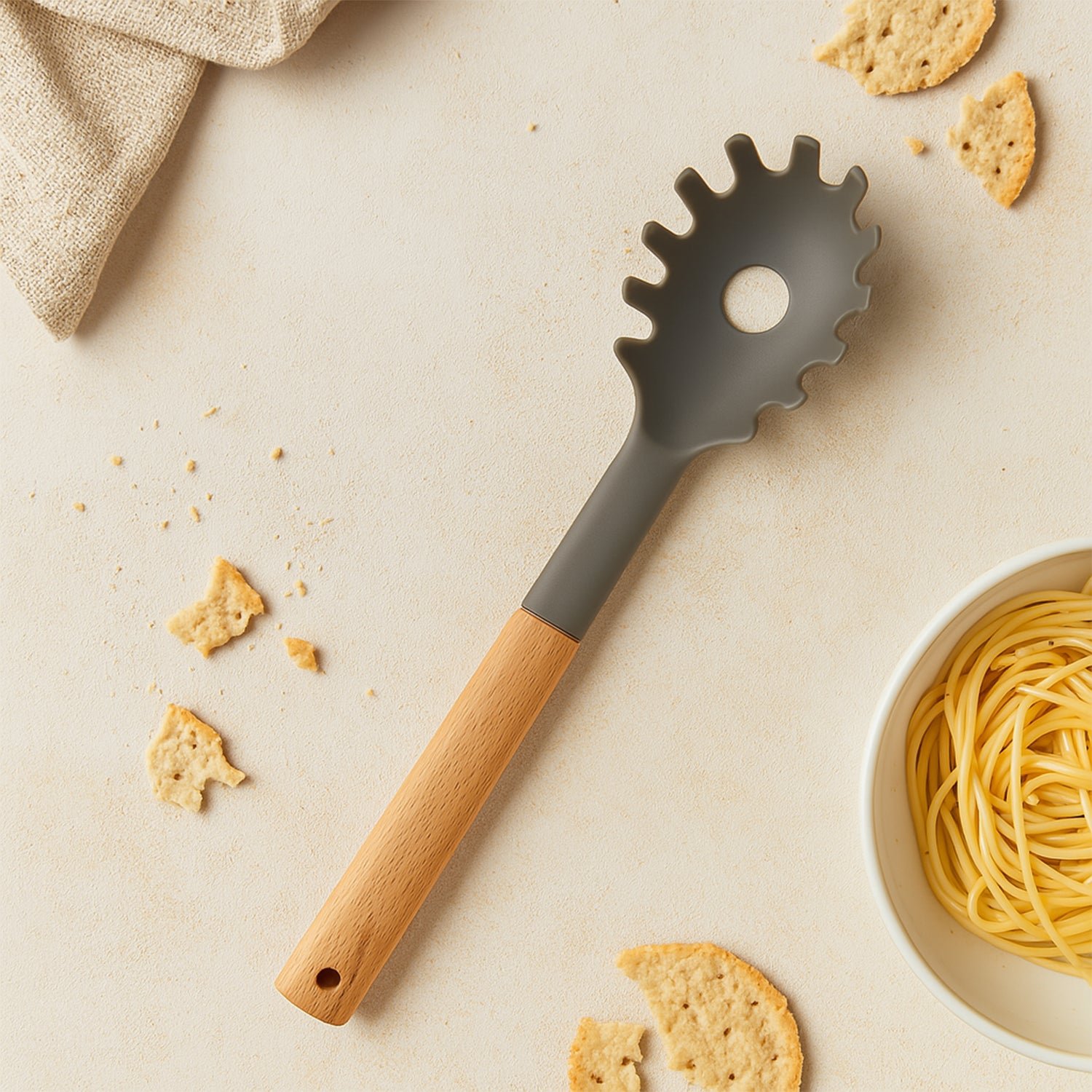 Plastic Pasta Fork – Non-Stick Kitchen Utensil | Serve Stellar