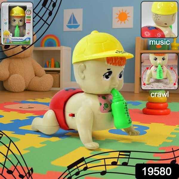 Crawling Baby Toy with Music & Lights – Engaging Toddler Toy | Little Learners