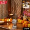 Lotus Agarbatti Stand – Durable Steel Incense Holder for Pooja