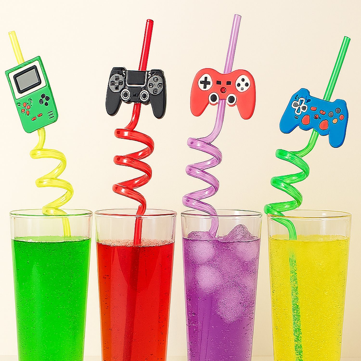 Reusable Truck Drinking Straws – Fun Kids' Party Set | ChillPour