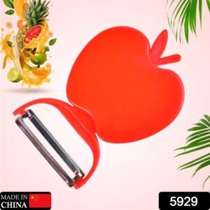 Folding Vegetable Peeler – Apple Shaped & Stainless Steel | Styleva