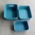 Storage Baskets Set – Food-Grade Plastic, Sky Blue | Organivo