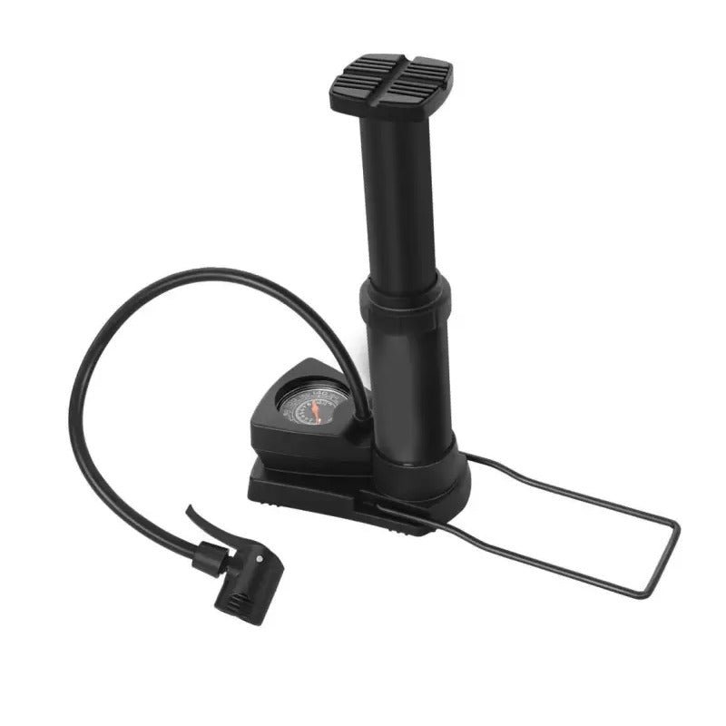 Mini Foot Pump – Portable Tire Inflator with Gauge | Velvet Wheels