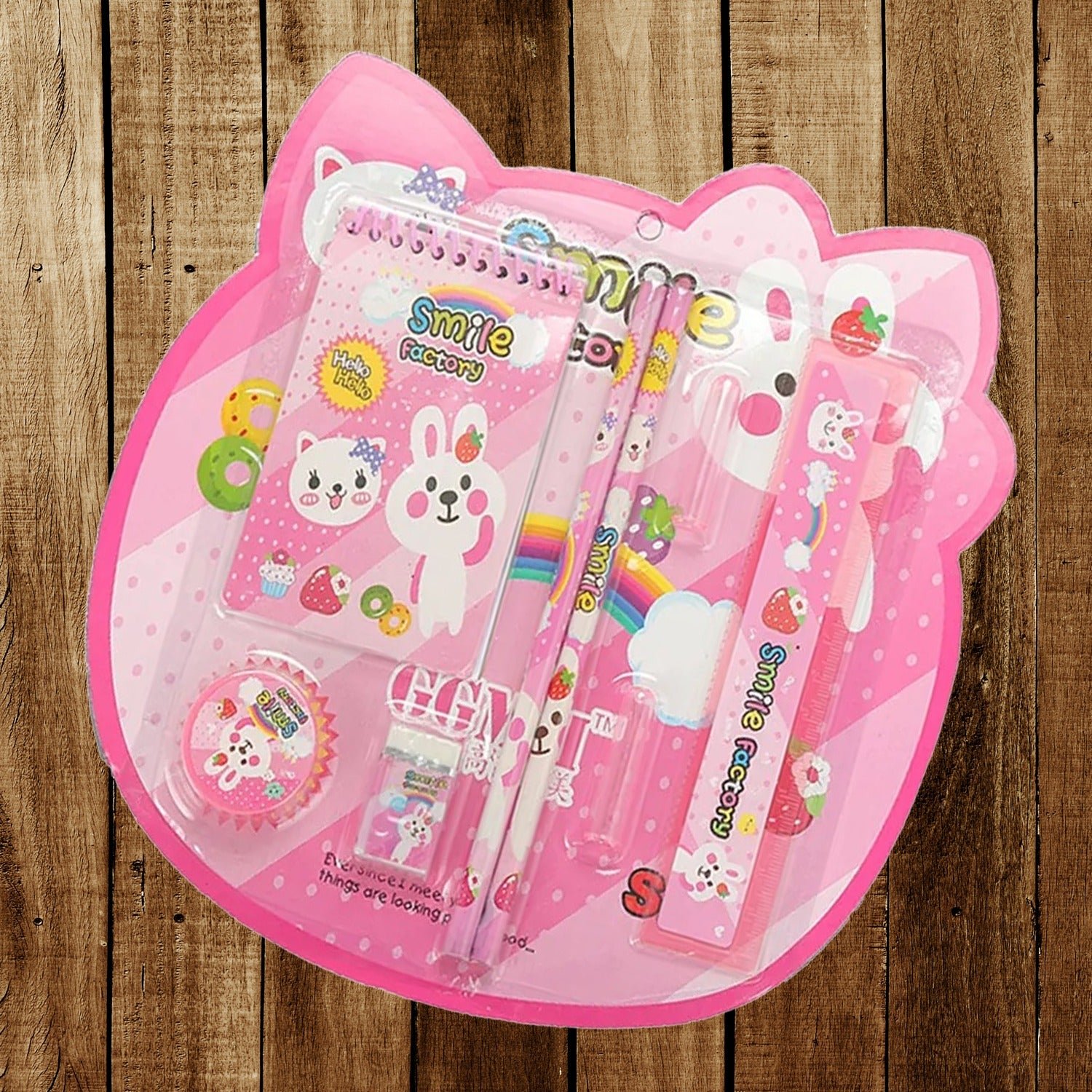 Kids Stationery Set – 8-in-1 School & Office Pack | VoltDesk