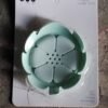 Plastic Soap Dish – Self-Draining Floral Design | VelvetBubbles