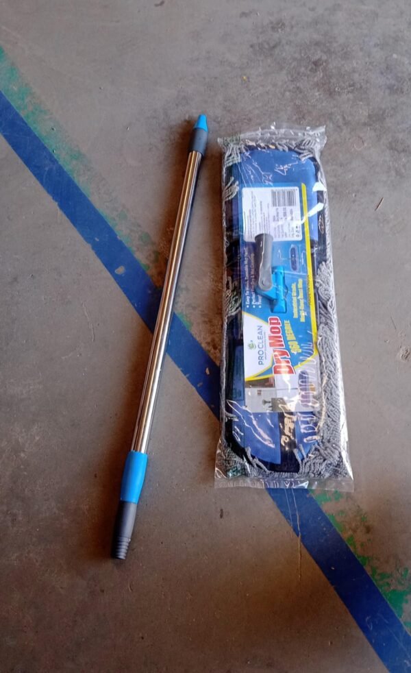 Wet & Dry Floor Mop – Cotton Pad, Aluminium Handle | Pro Clean