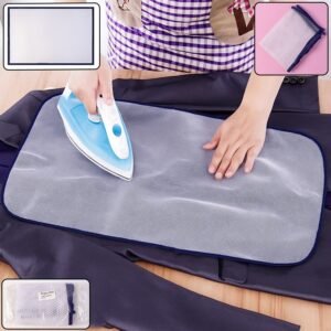 Large Ironing Press Net – Anti-Scorch Mesh Protector Cloth 65x50cm