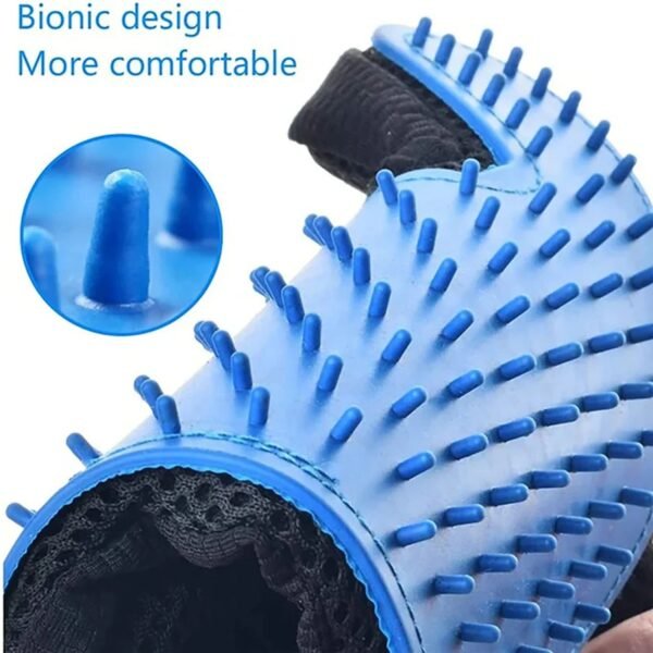 Pet Grooming Deshedding Glove – Gentle Fur Removal & Massage