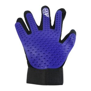 5FingerDesheddingGlove-04 Pet Grooming Deshedding Glove – Gentle Fur Removal & Massage