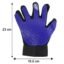 5FingerDesheddingGlove-size Pet Grooming Deshedding Glove – Gentle Fur Removal & Massage