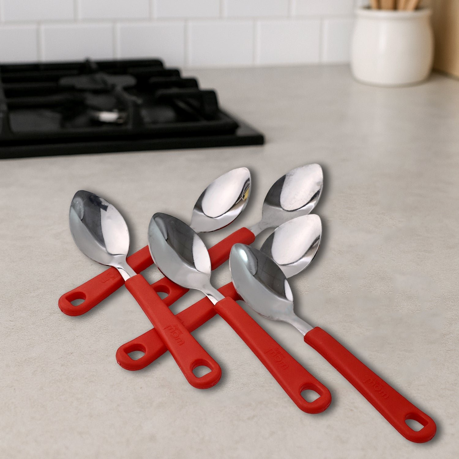 Baby Feeding Spoon Set – Durable Stainless Steel 6-Piece Set