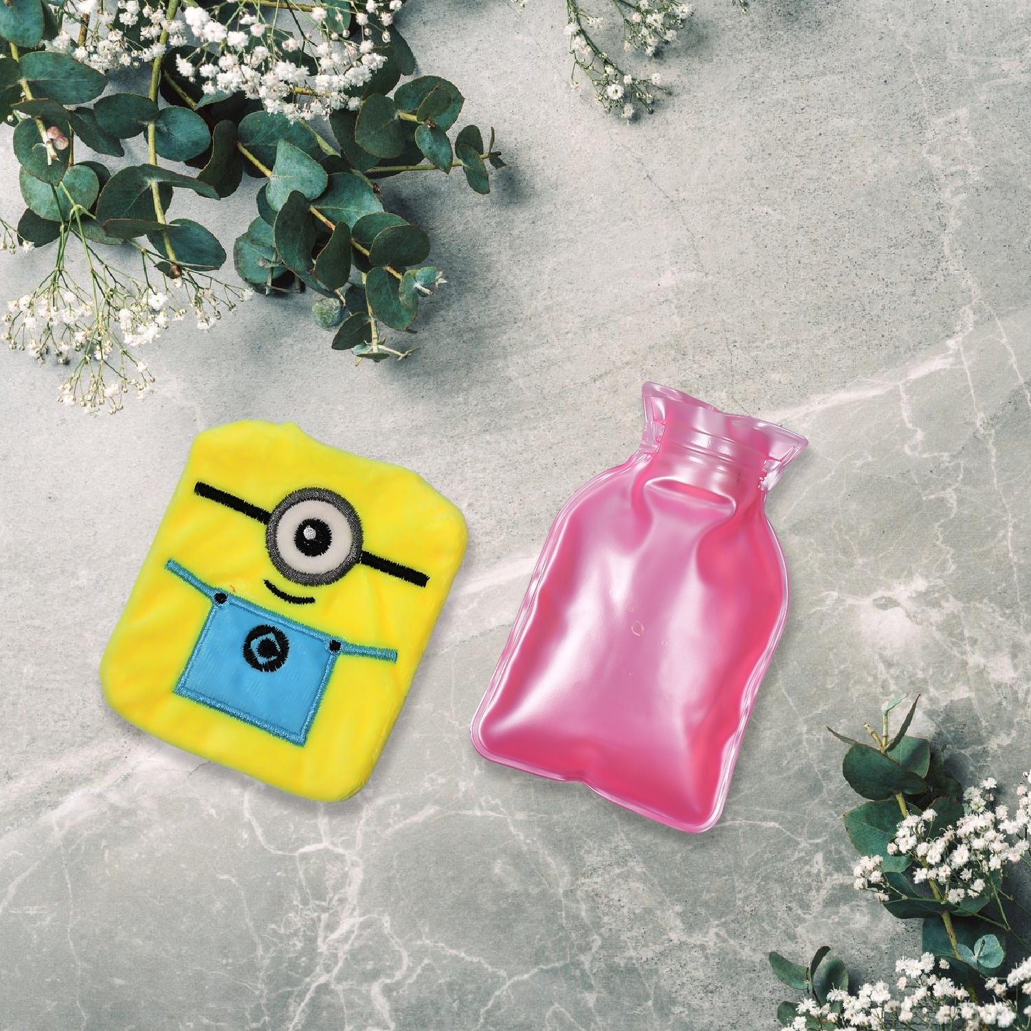 Minions Hot Water Bag – Pain Relief & Warmth | FitFuzion