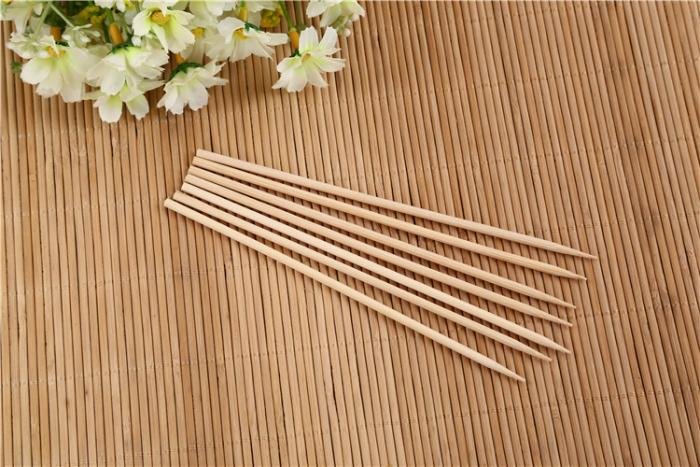 Bamboo BBQ Skewers 20cm – Durable Wooden Sticks | ChefArmor