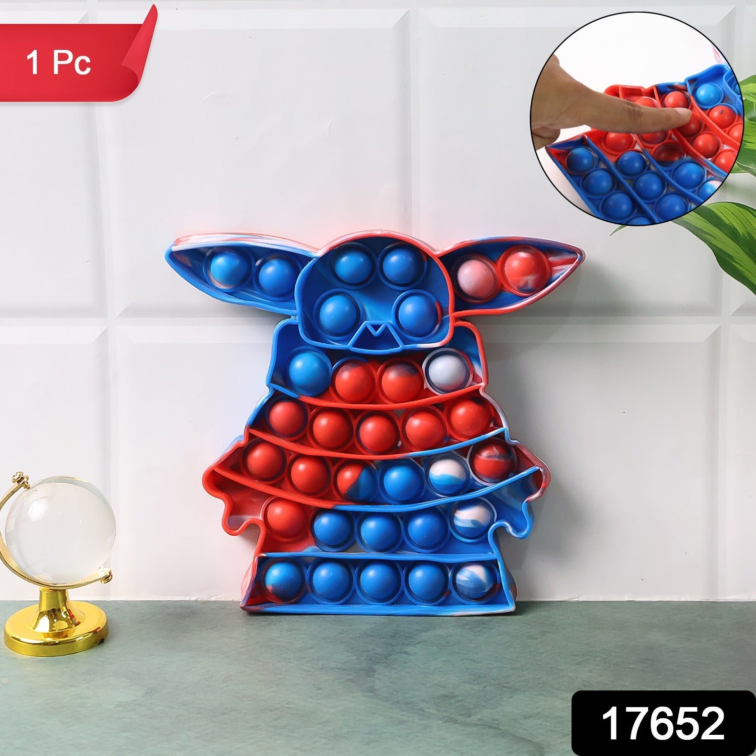 Silicone Pop It Fidget Toy – Stress Relief & Focus Booster