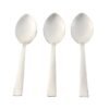 Dining Spoons Set of 3 – Rust-Resistant with Comfortable Grip